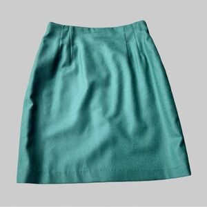 Vintage Collectible Gold by Giorgio Sant Angelo Pure Wool A Line Skirt